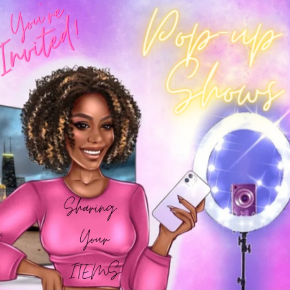 Live Pop Up Share Shows-Sharing Yours